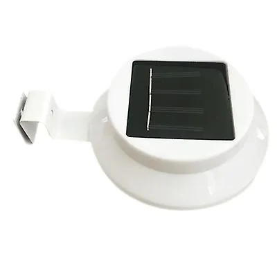 1 pc black 3LED solar fence light, outdoor waterproof human body induction wall light AZ21547