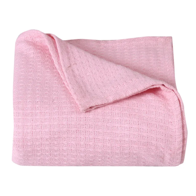 100% Cotton Blanket, 108" x 90", Pink