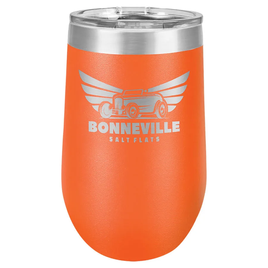 16 oz. Laser Engraved Wine Tumbler