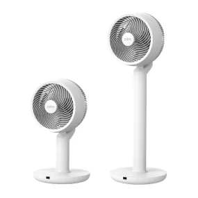 2-in-1 Circulating Floor & Desk Fan