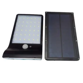 2.5w Solar Led Outdoor Wall Light Ip44 6000k Bing Light(Clearance)