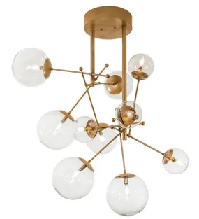 2nd Avenue Bola 28260-1A Chandelier Light - Champagne Metallic