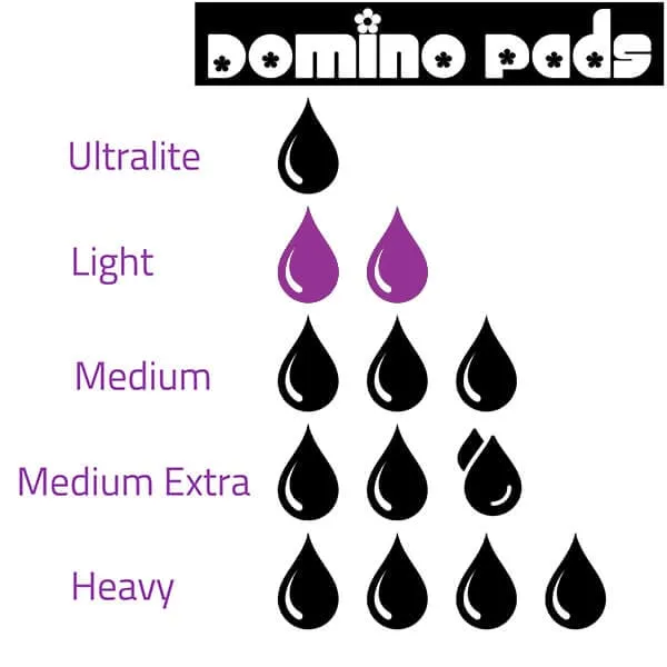 3-Pack Domino Pads Petite Liner "TONI"- Minky