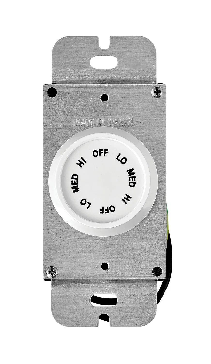 3 Speed Rotary Wall Control in Appliance White