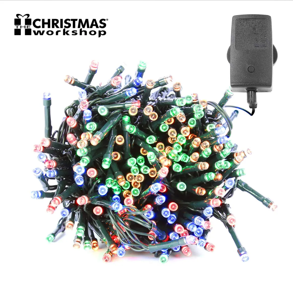 300 LED Multi-Coloured Chaser lights, Indoor and Outdoor