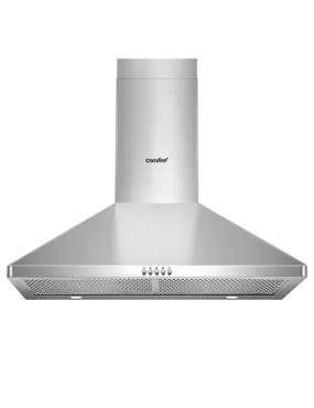 30" Ducted Pyramid Range Hood