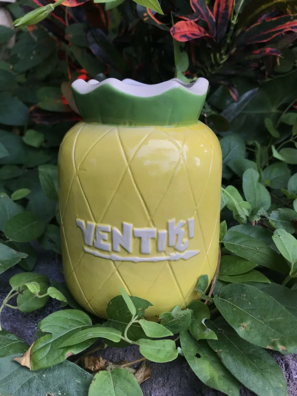 32oz. Ventiki Pineapple Mug, Design By Tiki Tony & Produced By Munktiki Imports