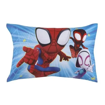 4pc Toddler Spidey and His Amazing Friends Bed Set