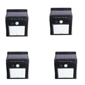 4PCS 25 LED Solar Sensor Wall Light-Q-L422