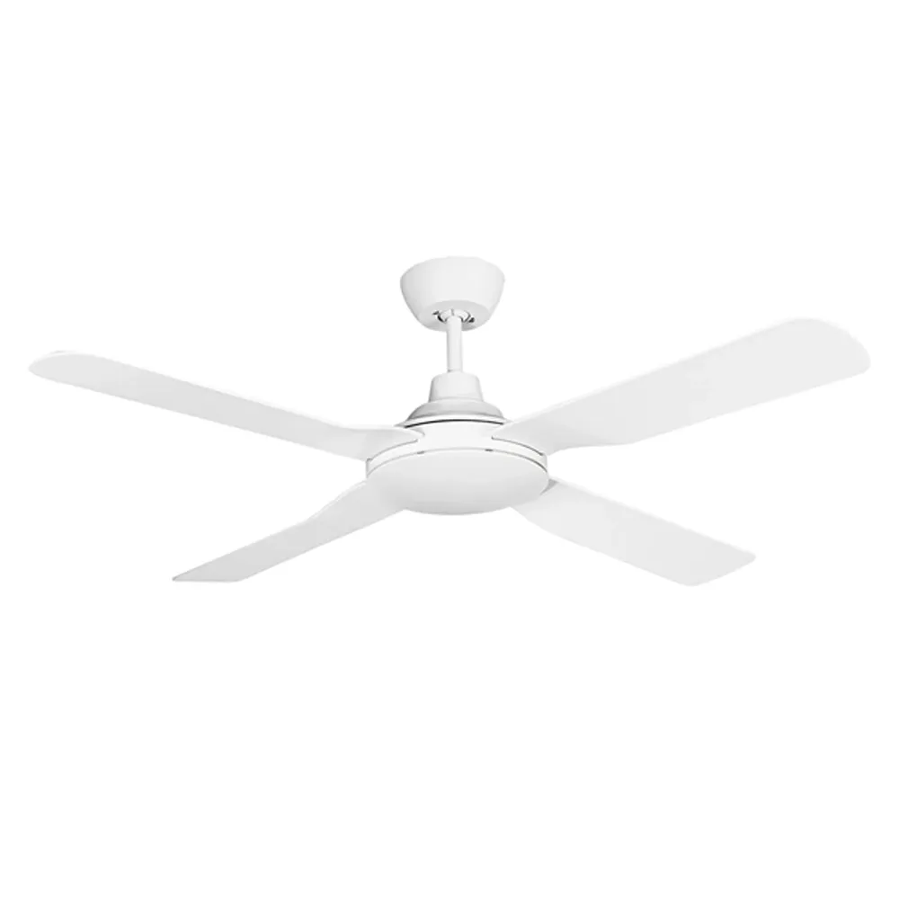 52" Discovery II AC Ceiling Fan Black, White MDF134M, MDF134W Martec Lighting