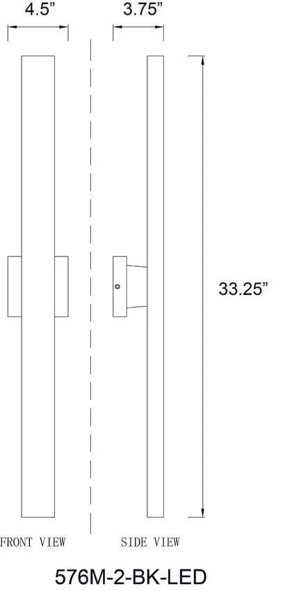 576M-2-BK-LED