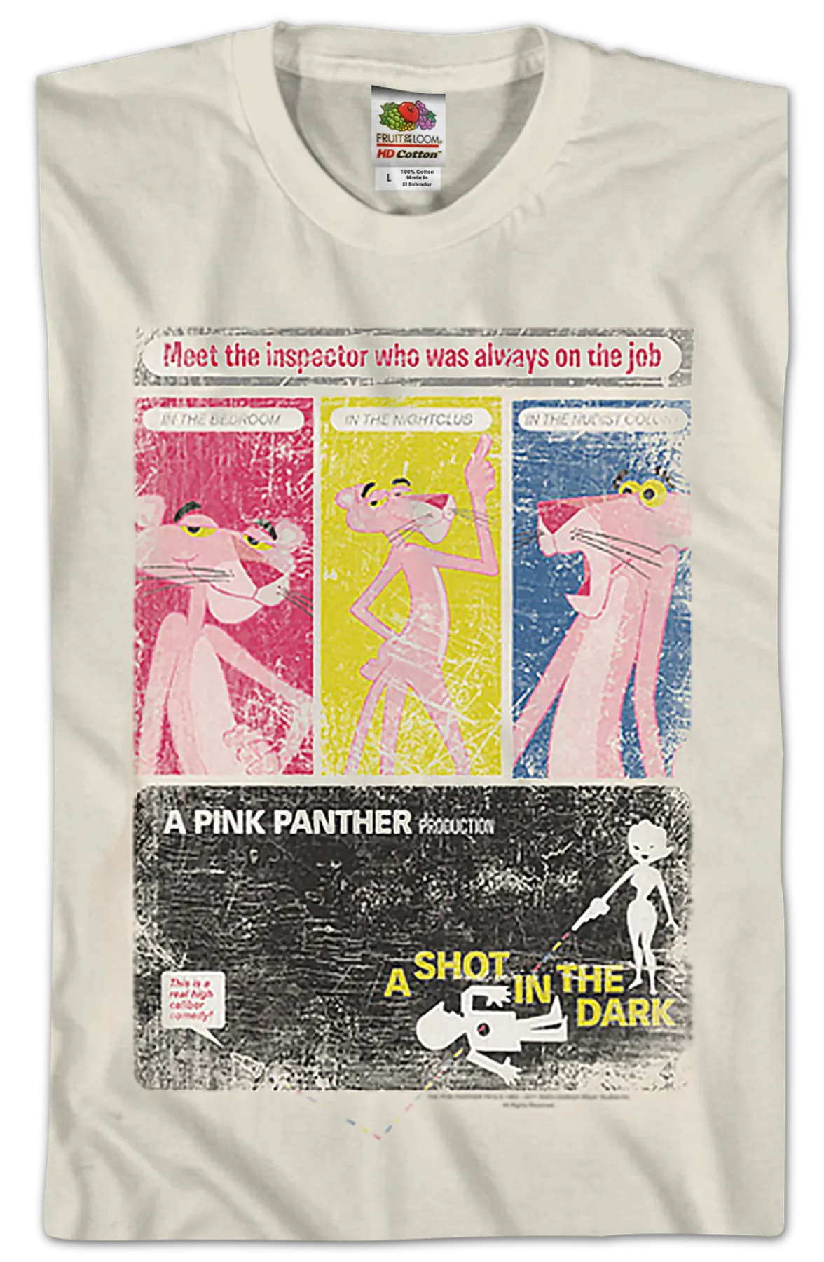 A Shot In The Dark Pink Panther T-Shirt