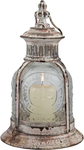 Aged Cafe Terrace Lantern - Candle Holder (WS)