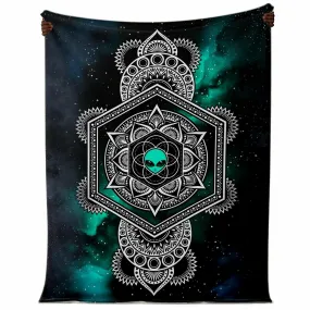 Alien Mandala Blanket