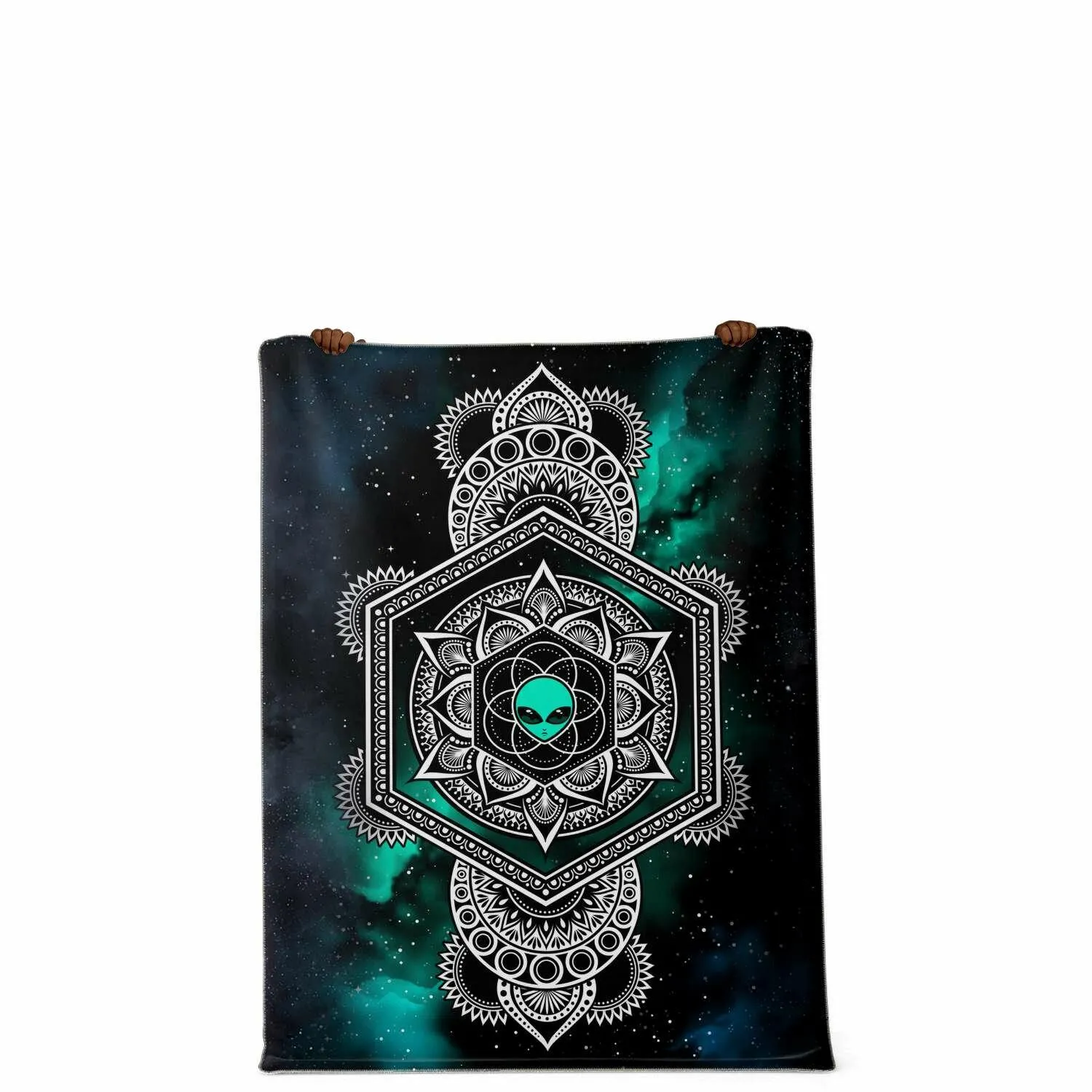 Alien Mandala Blanket