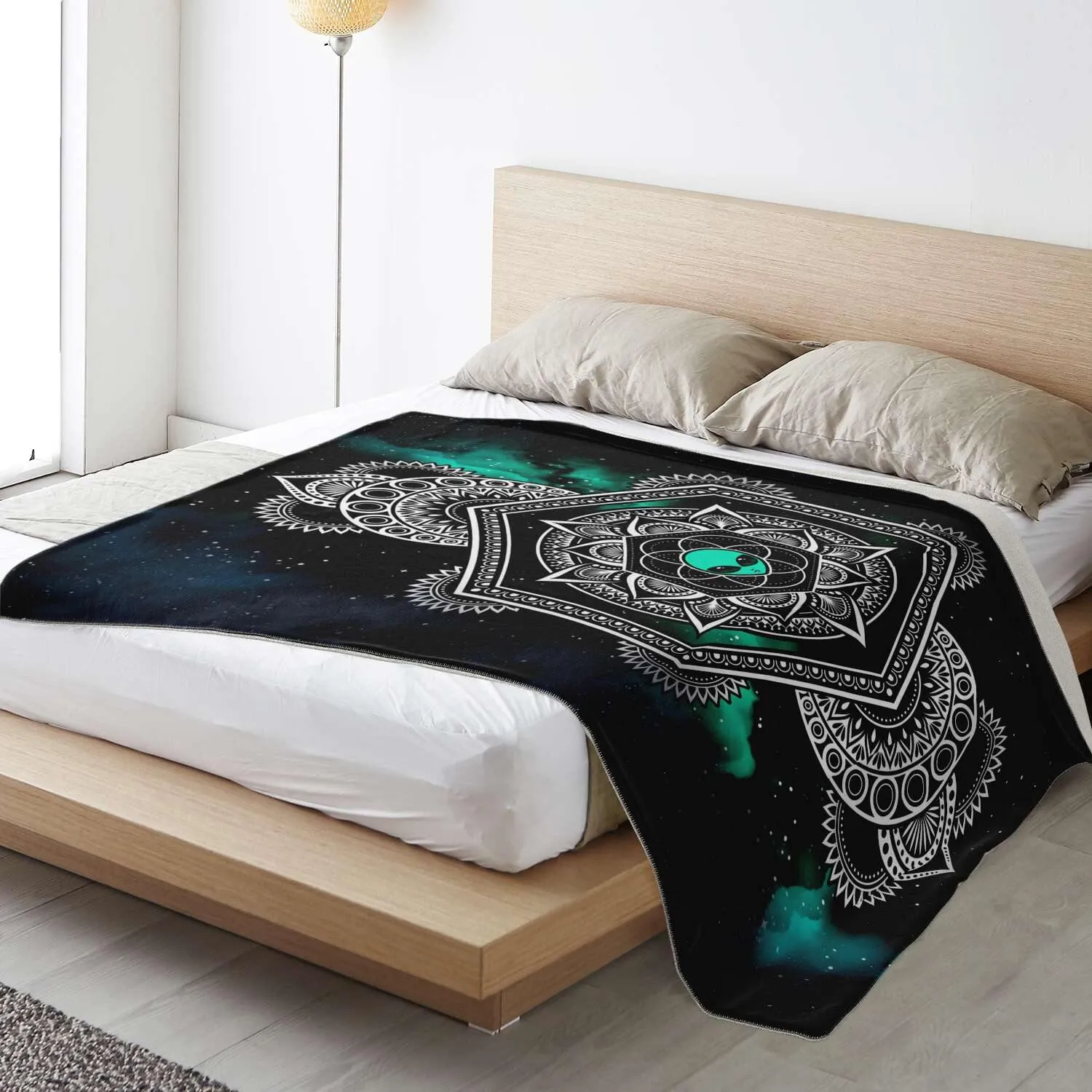 Alien Mandala Blanket