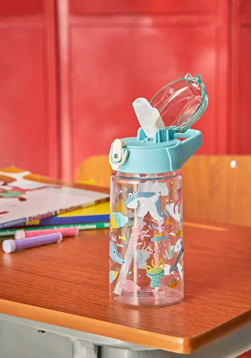 All-Over Underwater Print Water Bottle