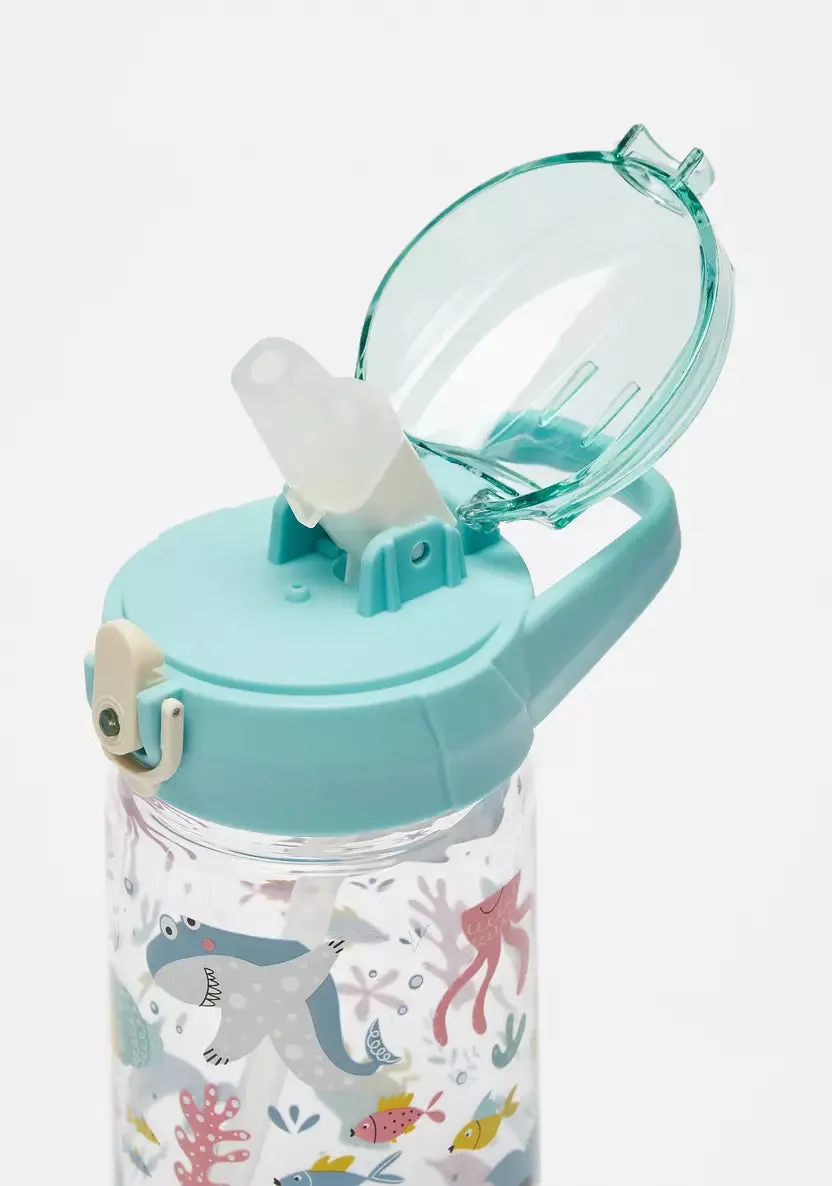 All-Over Underwater Print Water Bottle