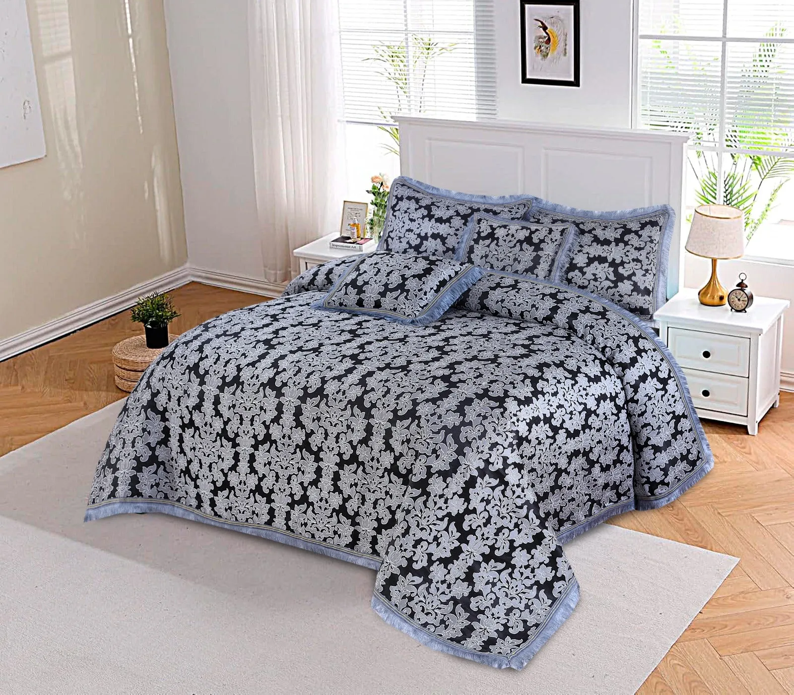 Arizona Fancy Bedsheet 5Pcs Set