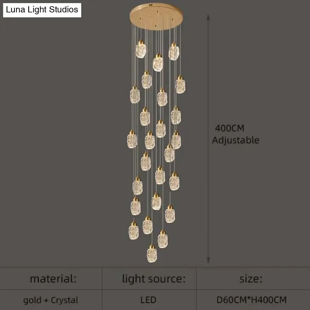 Astrea - Modern LED Crystal Chandelier