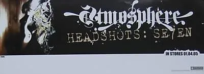 Atmosphere - Headshots: Seven (Long Poster)