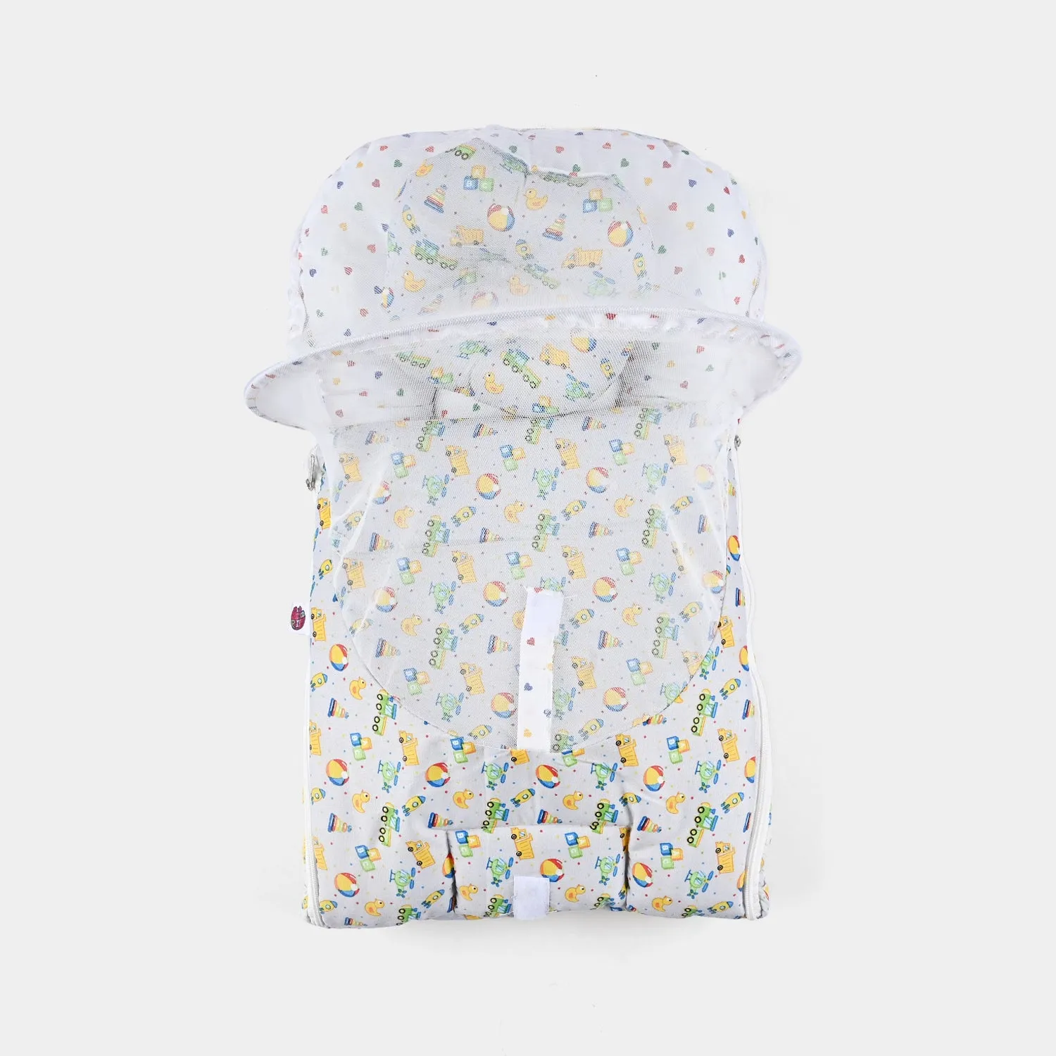 Baby Carry Nest With Net Car | Grey