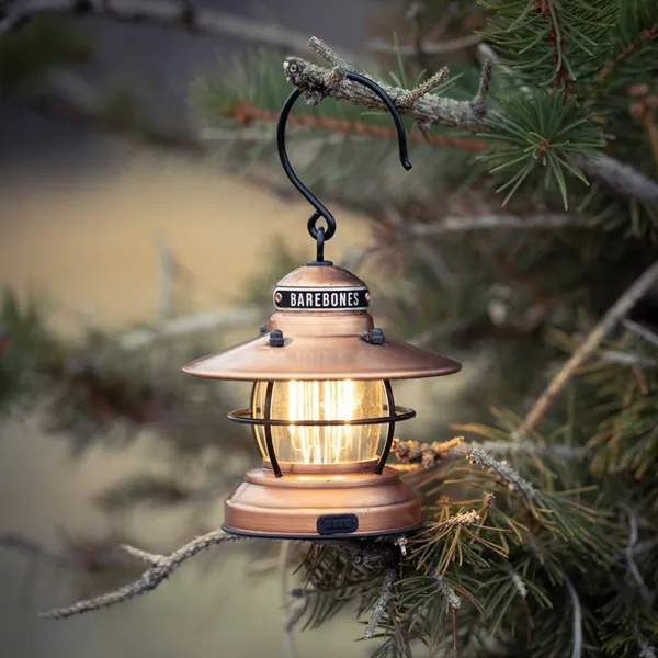 Barebones Edison Mini Lantern Copper