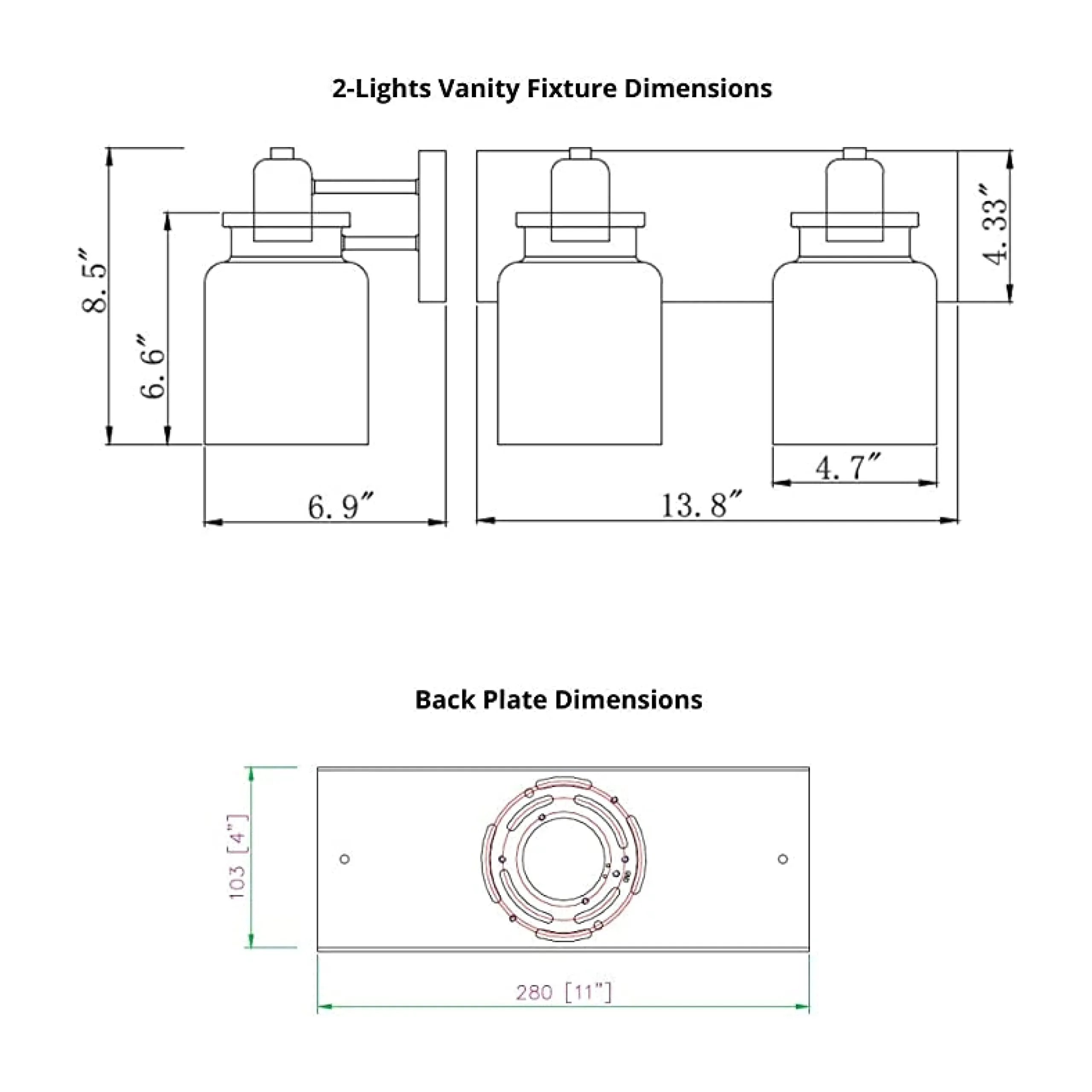 Bathroom Vanity Light Fixture  Bath Interior Lighting Bathroom Light Fixtures