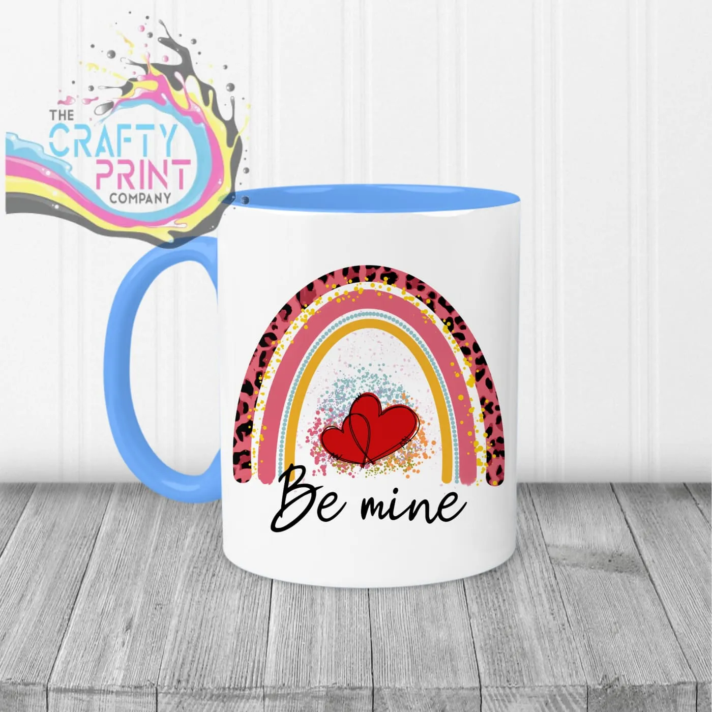 Be Mine Rainbow Mug