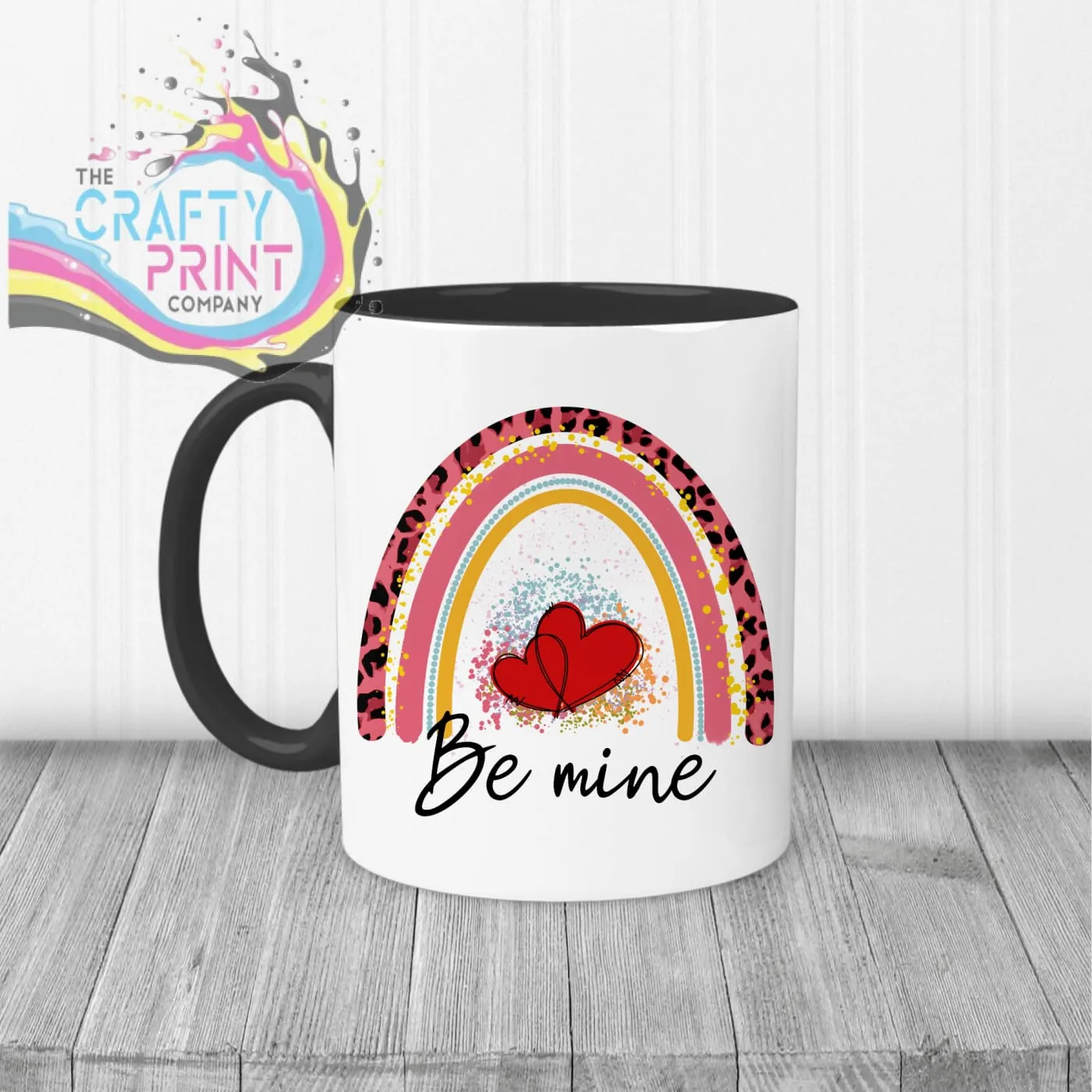 Be Mine Rainbow Mug