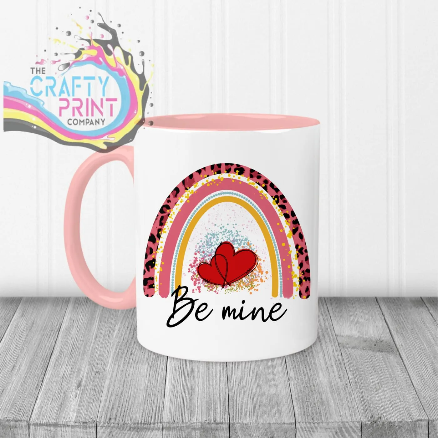 Be Mine Rainbow Mug