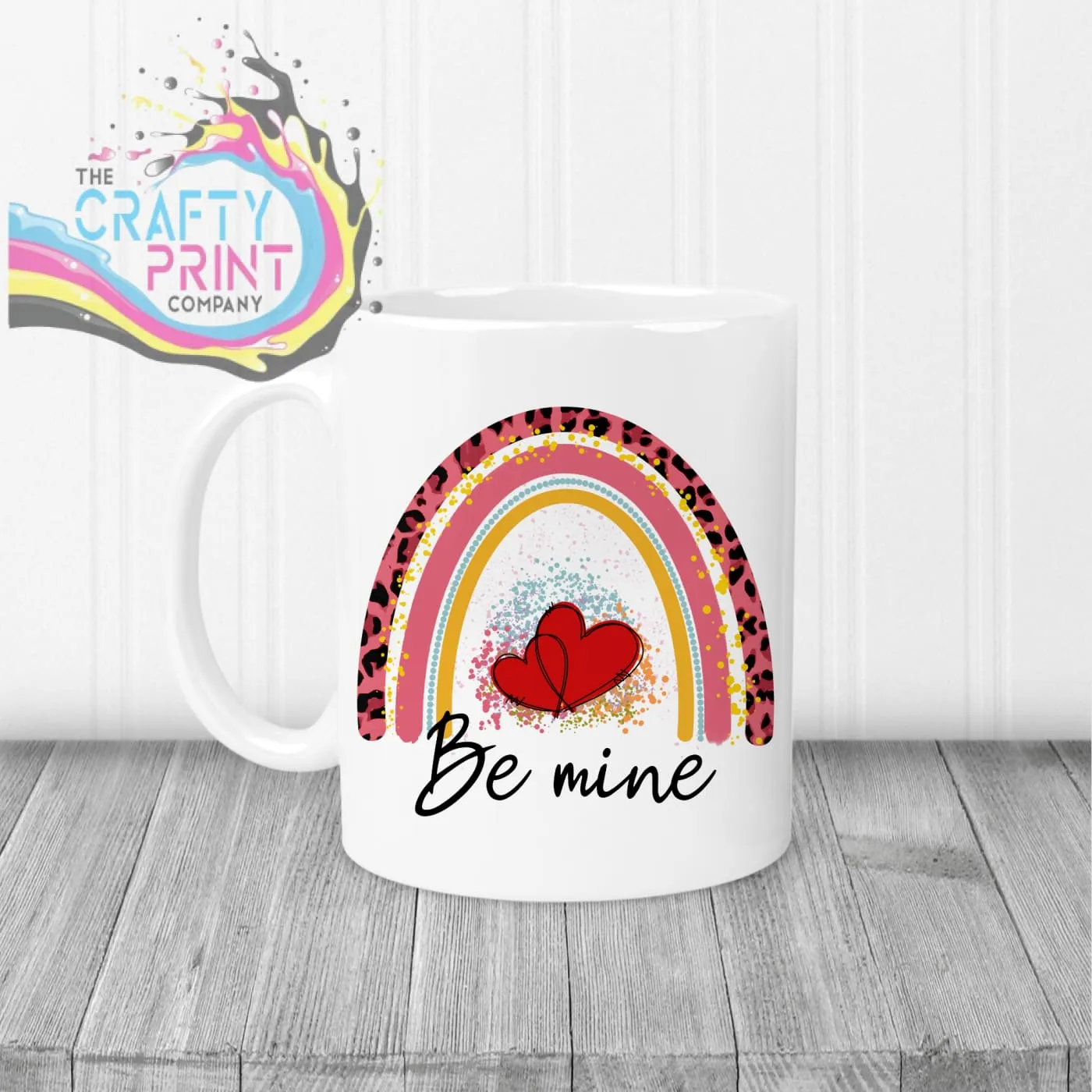 Be Mine Rainbow Mug