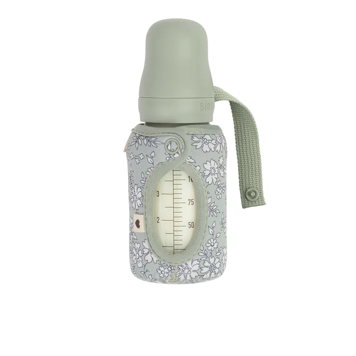 BIBS x Liberty Baby Bottle Sleeve Small Capel Sage