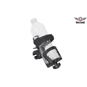 Black Adjustable Bottle & Drink Holder