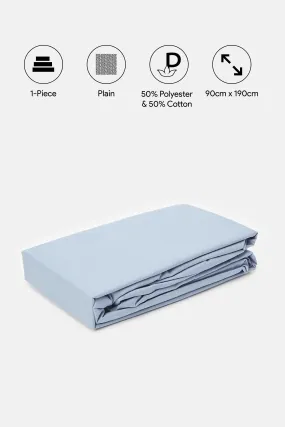 Blue Fitted Sheet (Single Size)