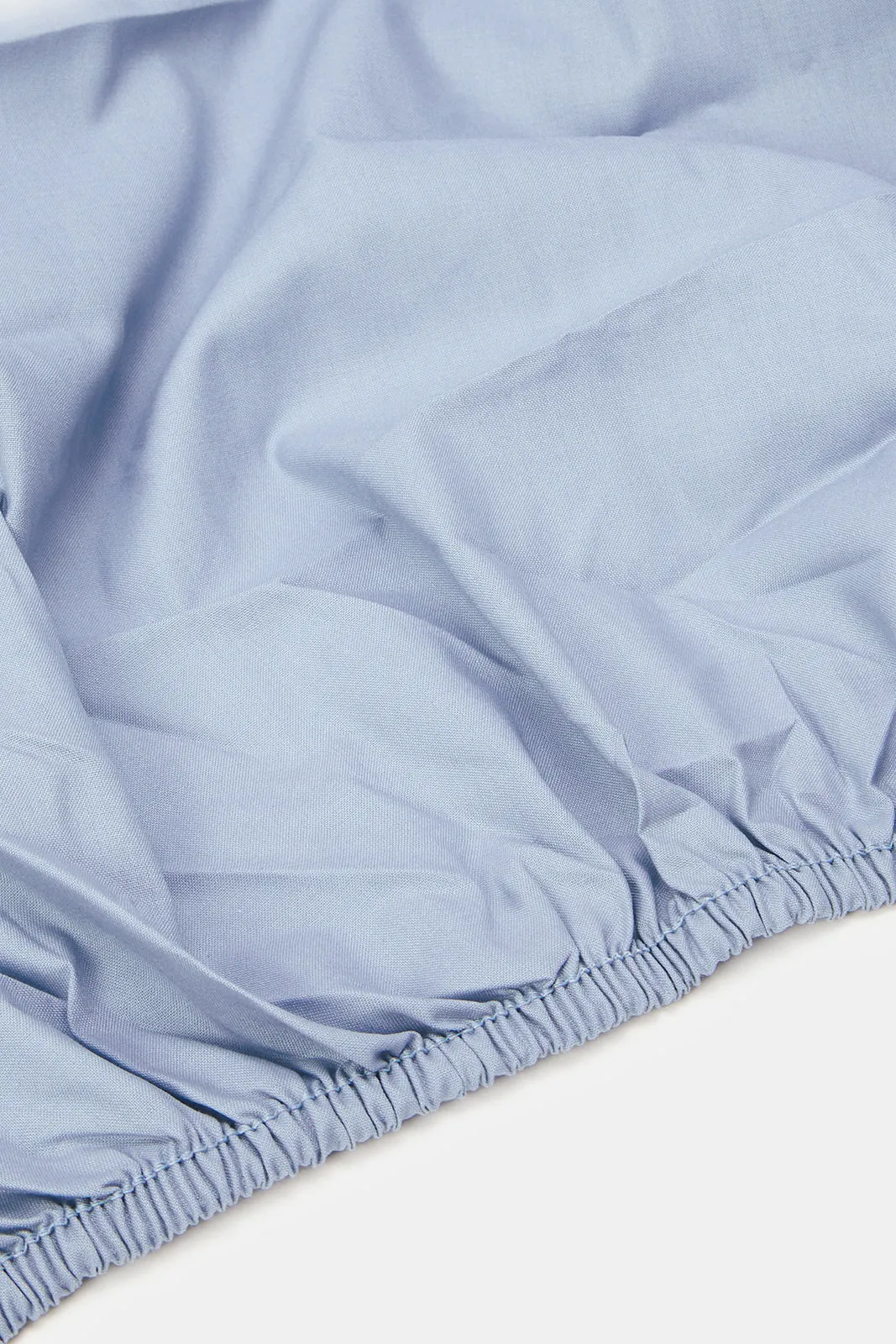 Blue Fitted Sheet (Single Size)