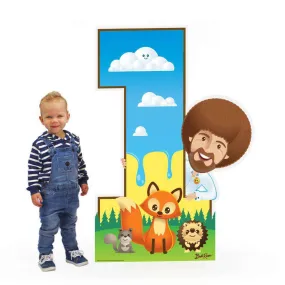 Bob Ross and Friends Number 1-5 Cardboard Cutout