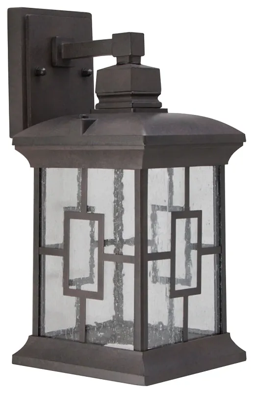 Boston Harbor LED-0172F-WD Outdoor Wall Lantern, 120 V, 11 W, LED Lamp, 600 Lumens, 3000 K Color Temp :BX: QUANTITY: 1