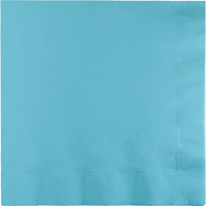 Bulk Pack of 100 Pastel Blue Luncheon Napkins 2Ply