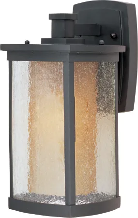 Bungalow EE1-Light Wall Lantern in Bronze