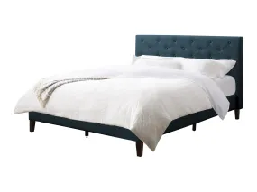 Button-Tufted Upholstered Single / Twin Bed