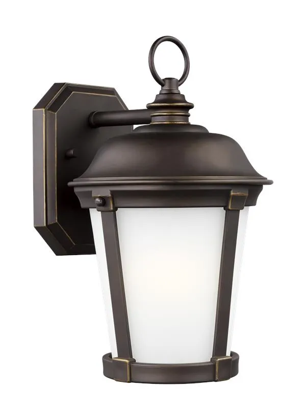 Calder Collection - Medium One Light Outdoor Wall Lantern | Finish: Antique Bronze - 8650701-71