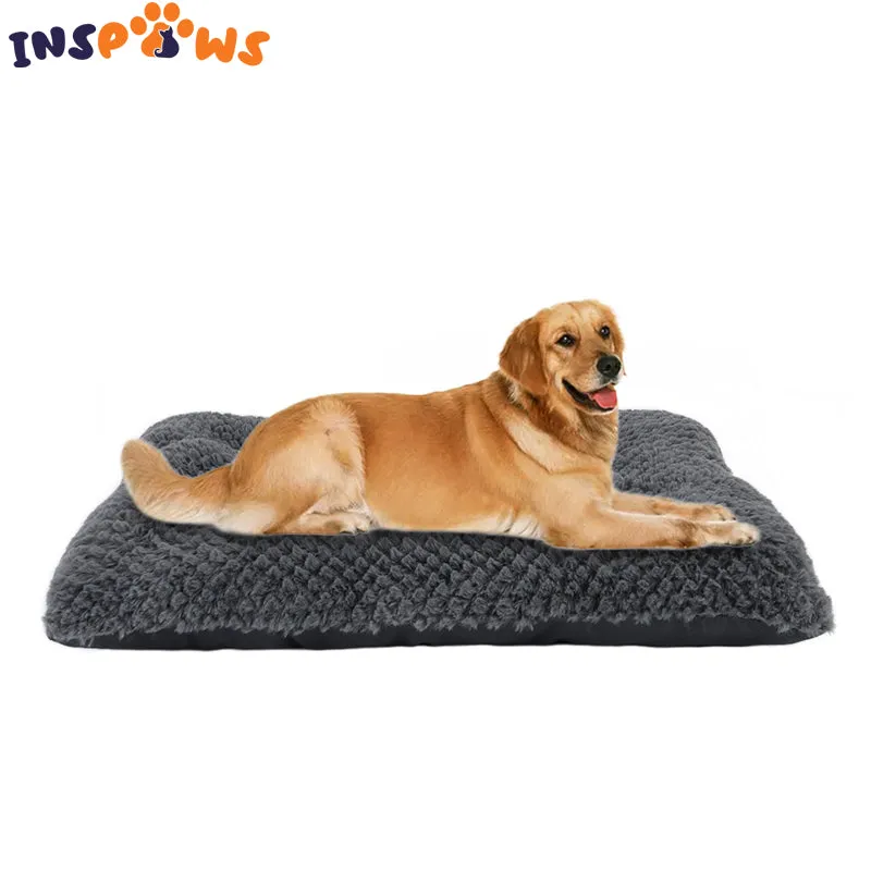 Calming Deluxe Plush Dog Bed