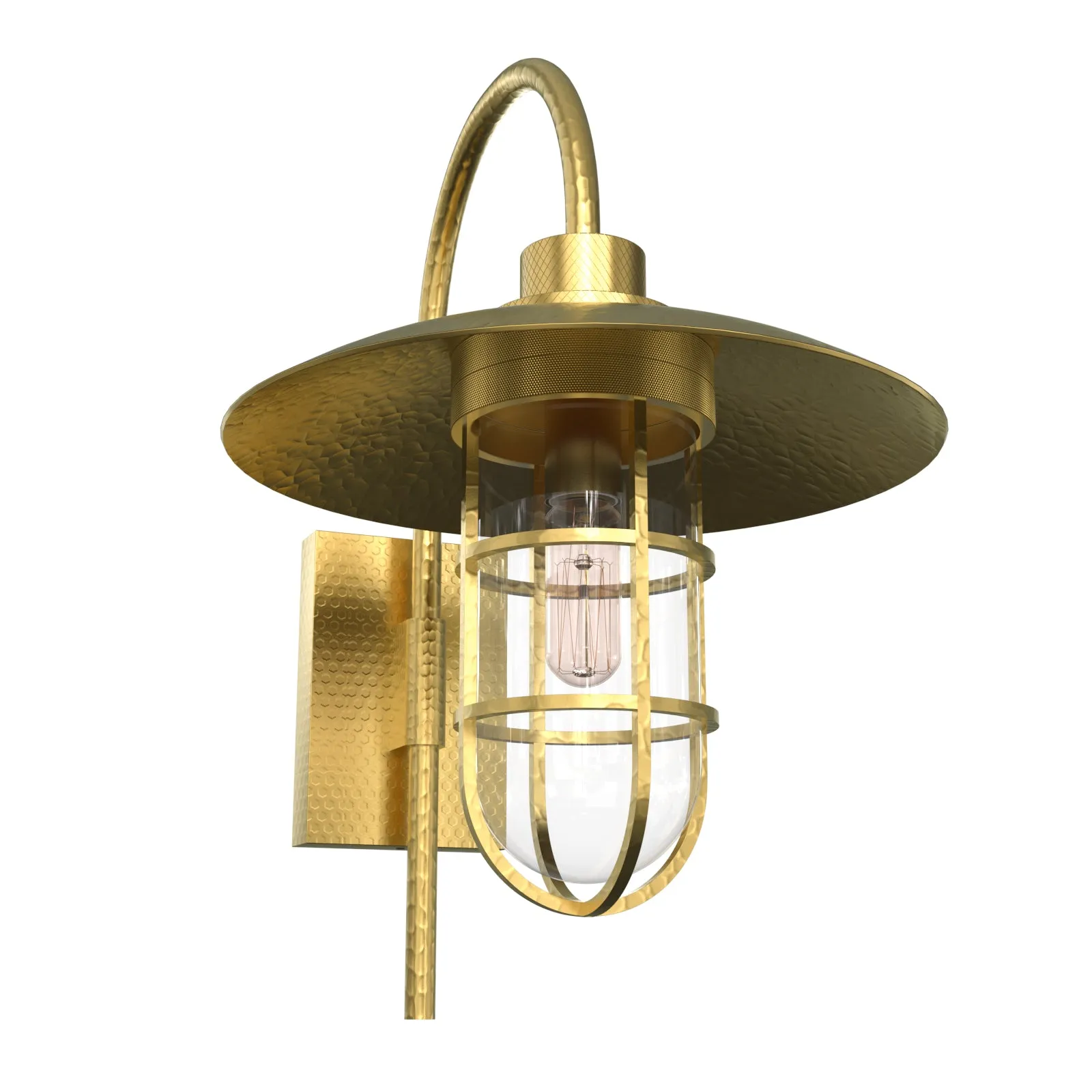 CANARIAS Luxury Classic Solid Copper Outdoor Wall Light IP44 Weather Proof E27