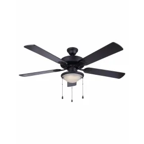 Canarm 52 Inch Kincade Matte Black Ceiling Fan