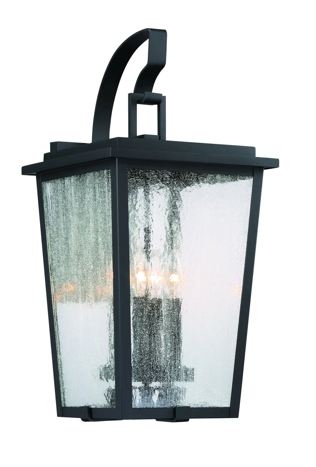 Cantebury 4-Light Outdoor Wall Mount in Coal