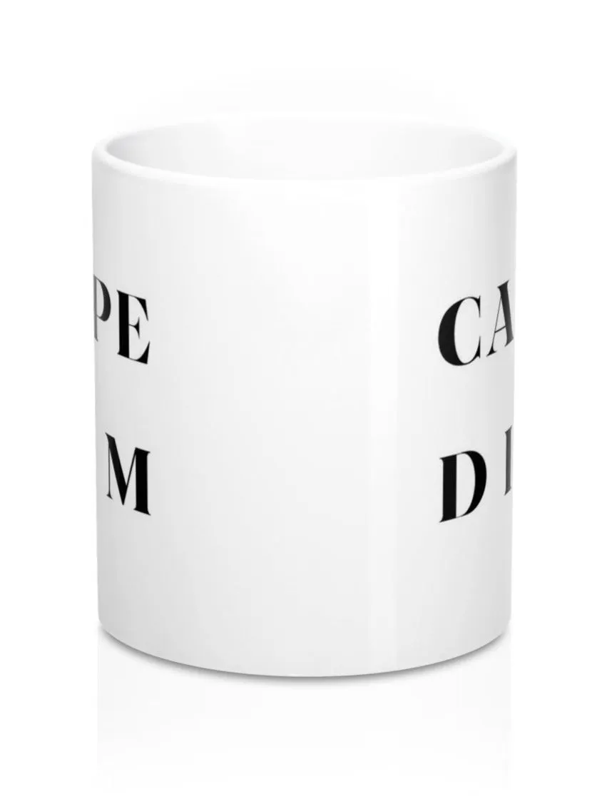 Carpe Diem Seize the Day Coffee Mug Gift