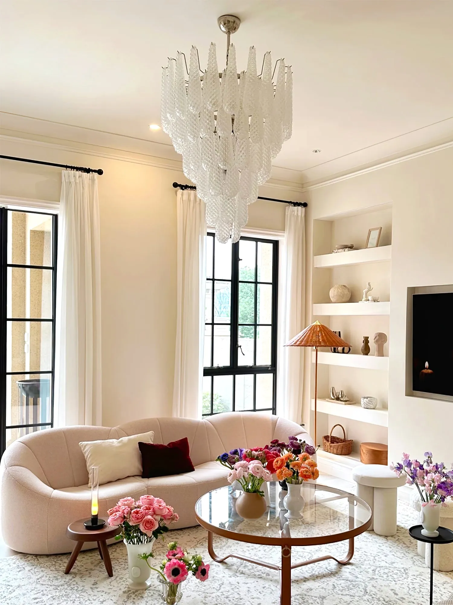 Case Glass Chandelier