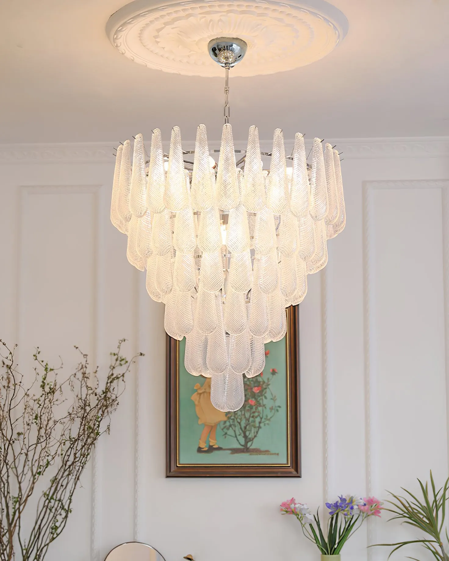 Case Glass Chandelier