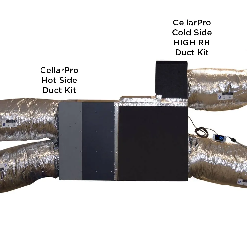 CellarPro 6200/8200 VS Duct KIT (Hot Side) #15092